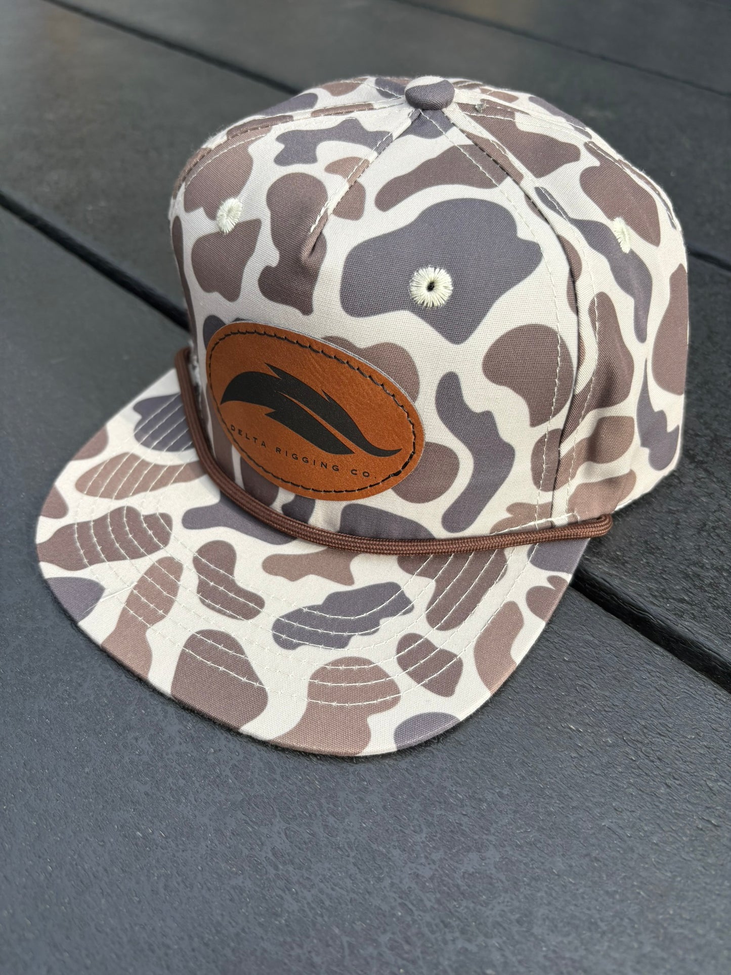 (YOUTH) Delta Patch Hat - Old School