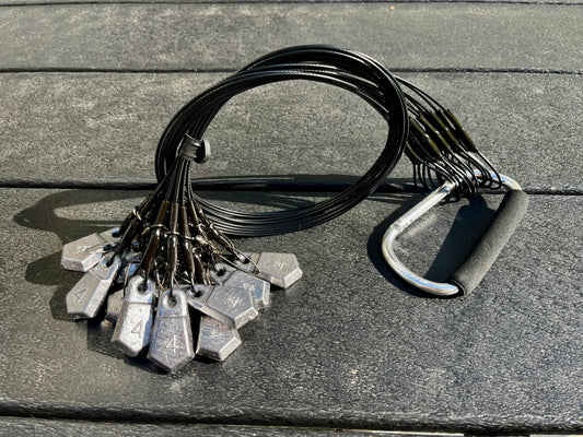 Premium Cable Texas Rigs - Black