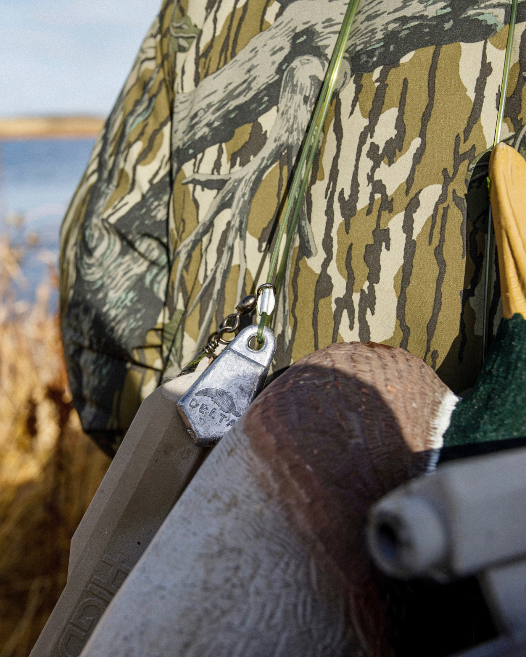 Chartreuse Monofilament Decoy Rigs - Timber