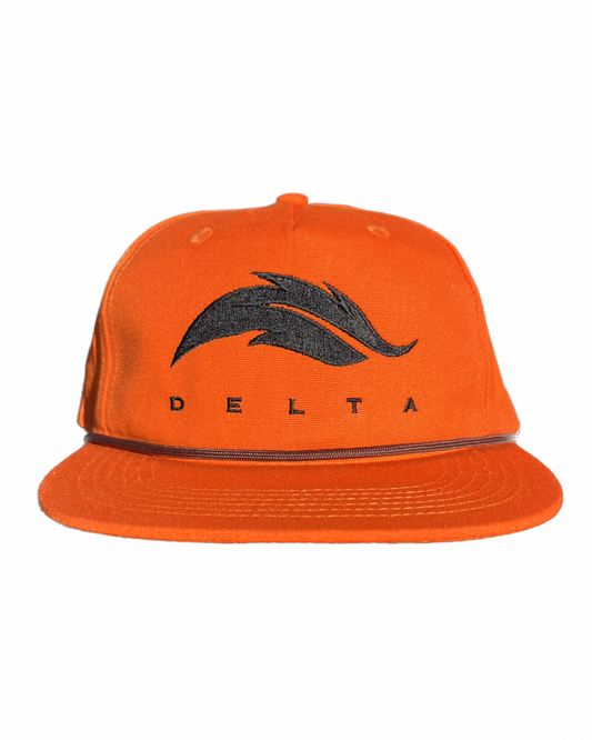 Hunters Orange Rope Hat